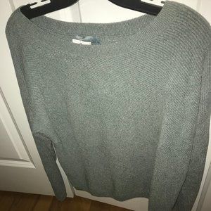 Barefoot Dreams Faded Jade CozyChic Ultra Lite Diagonal Rib Pullover Sz M NWT